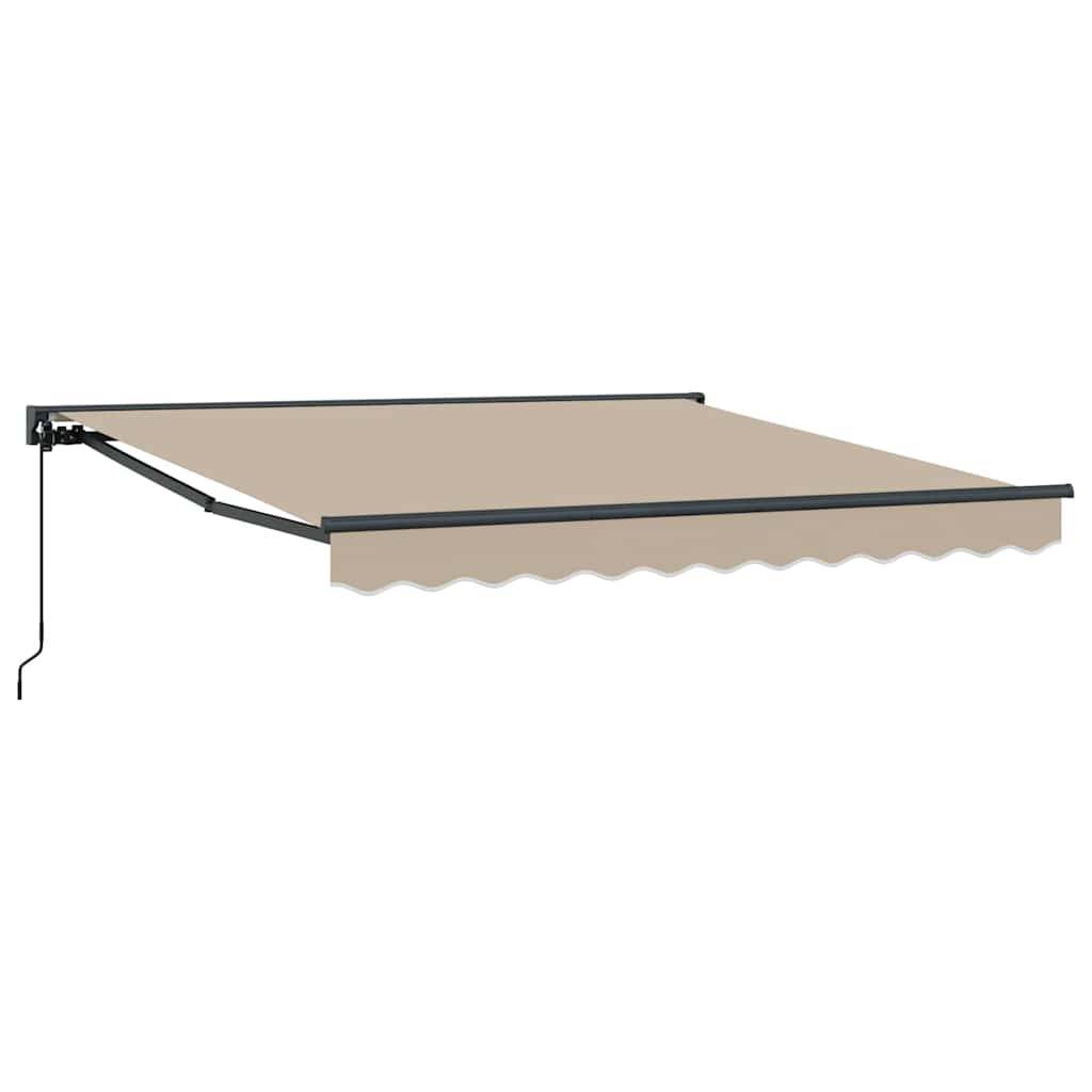 Maison Chic - Store banne | Auvent Rétractable Beige 300 x 250 cm Polyester et métal Maison Chic - Image 1