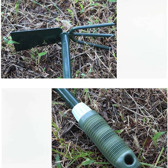 Serfouette Binette à Main Outil Jardin Labourer Désherber Sol 3 Dents Tête Large Travail Terre Légère Pratique Robustee DtopbuyAge - Image 3