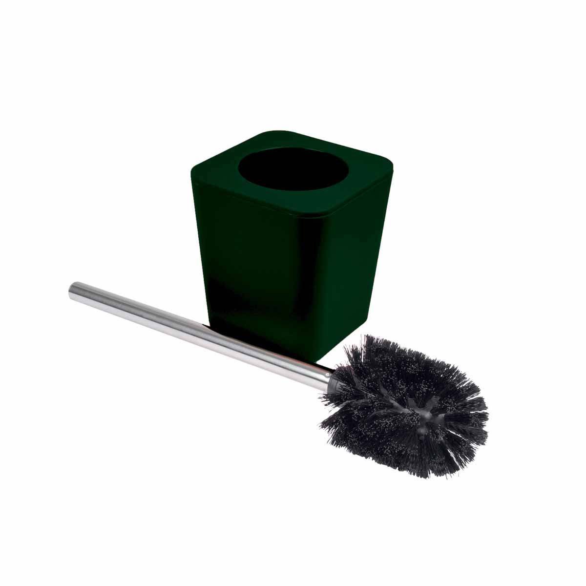 Brosse WC Soft Touch "Vitamine" 38cm Kaki - Image 1