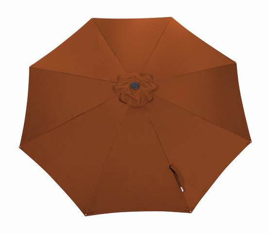 Proloisirs - Toile Parasol Mat Droit 300 par 8 Polyester 200gr SD - Sienne PROLOISIRS