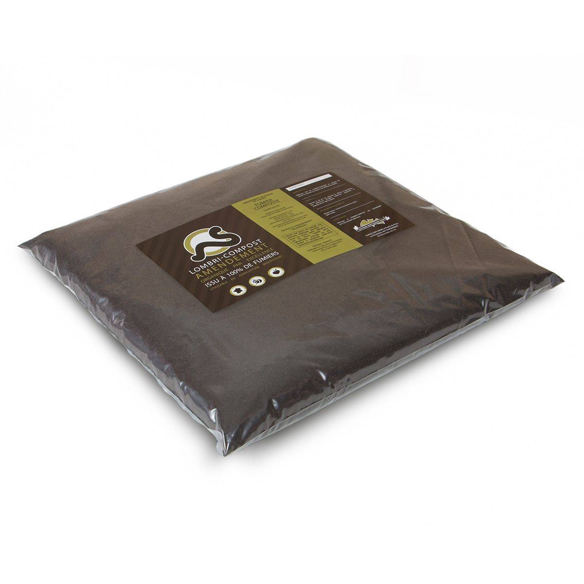 Lombric Compost - sachet de 10 kilos - Guano Diffusion