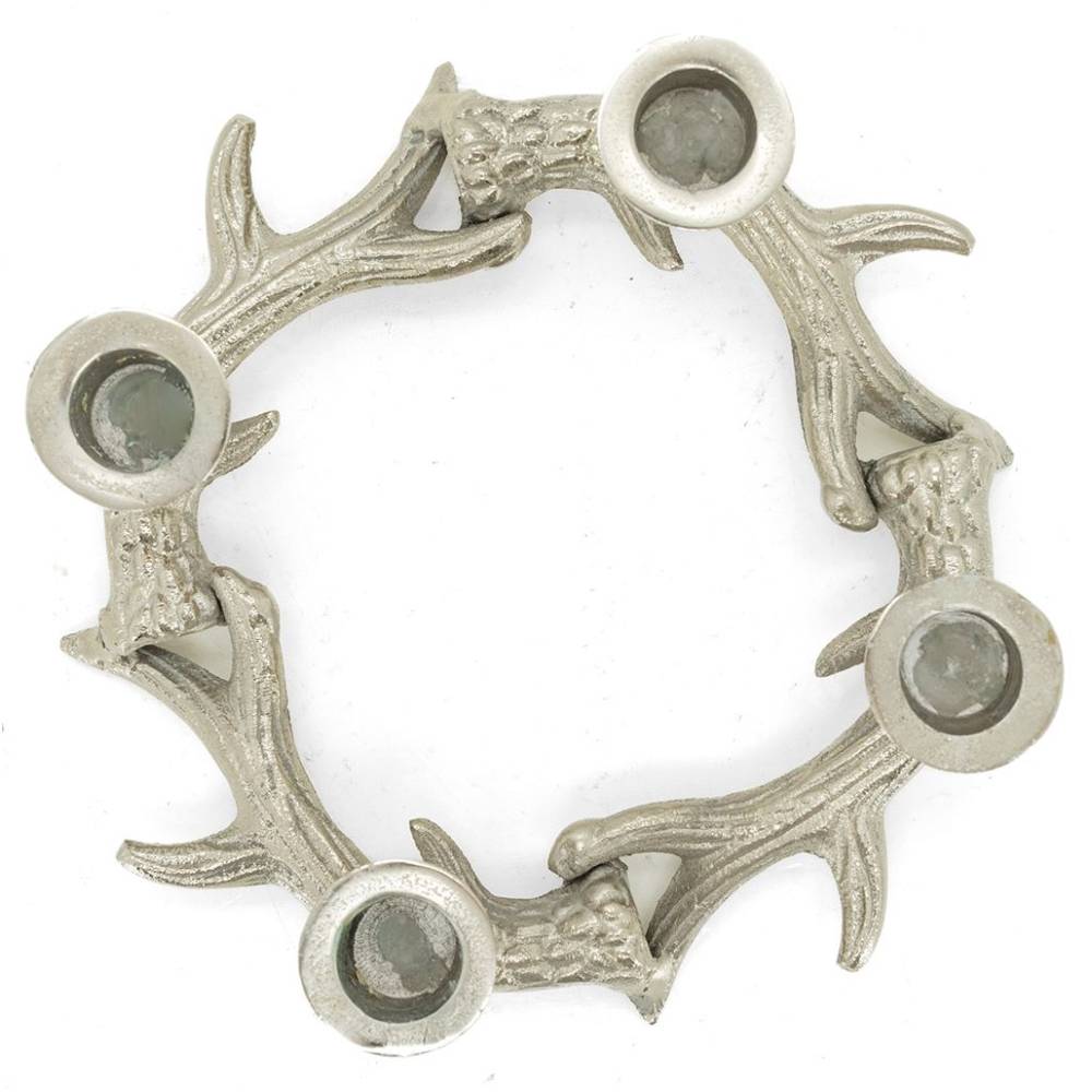 Aubry Gaspard - Bougeoirs bois de cerf en aluminium - Image 3