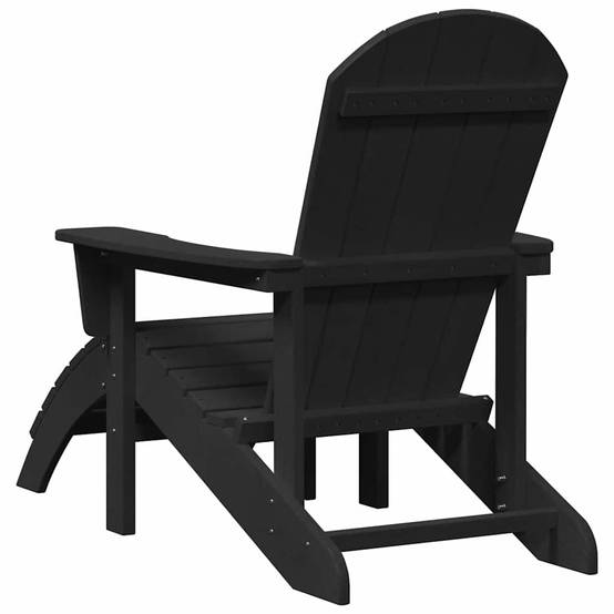 Chaise Adirondack Noir 82 x 74 x 92 cm HDPE, Poids :21.48kg - PANGIVO - Image 6