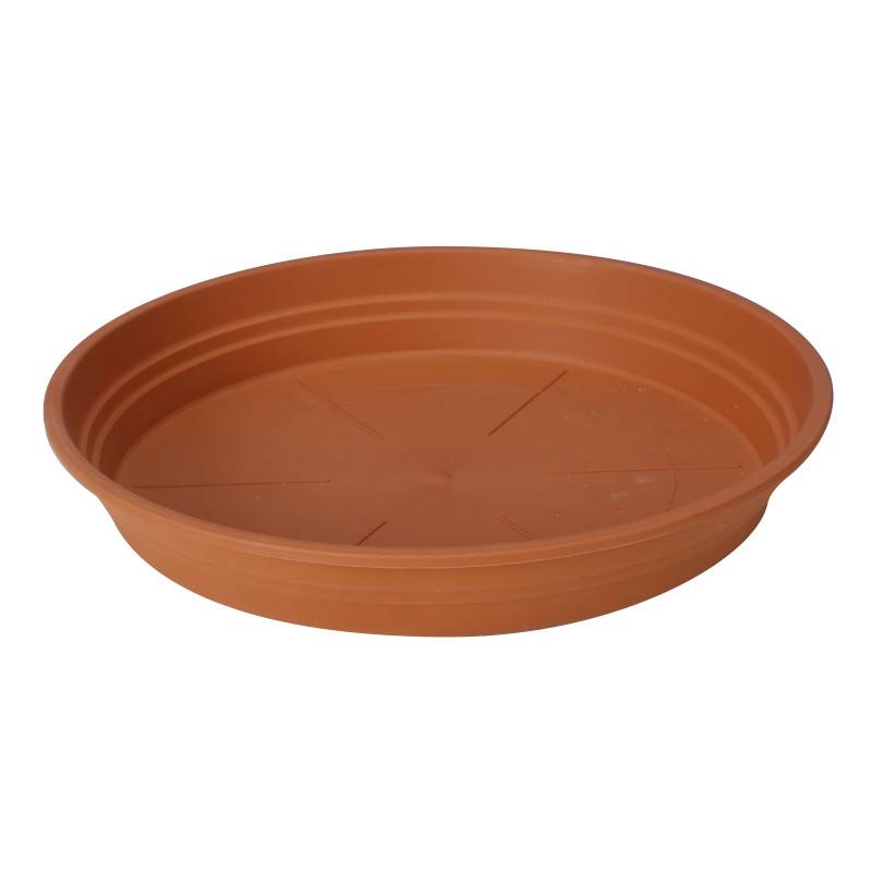 Riviera - Soucoupe ronde D28,5 cm - H4 cm - Terre cuite - Fabrication Française - Image 1