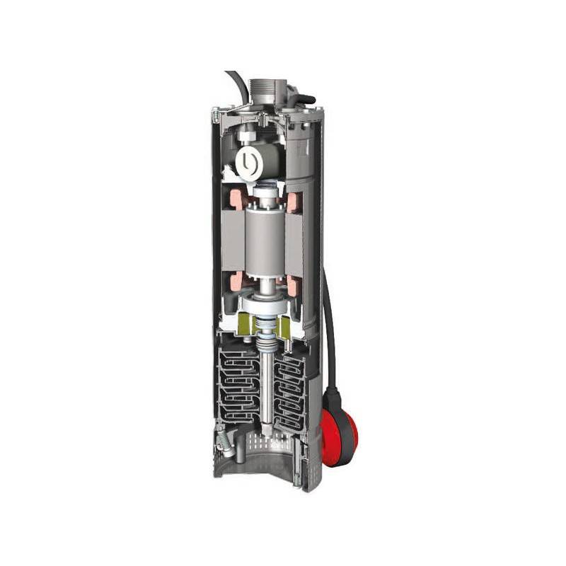 Pompe immergée 5" Calpeda MPS303 0,45 kW pour puit jusqu'à 4,5 m3/h triphasé 380V - Image 4