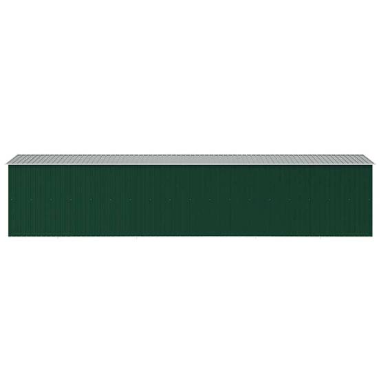 Abri de jardin métal vert 257 x 77.9 x 181 cm - PANGIVO - Image 6