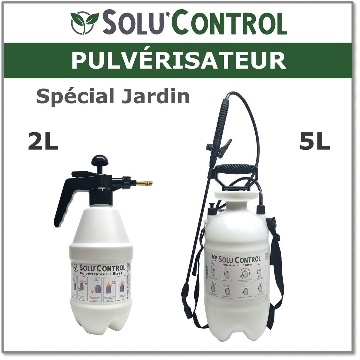Solu'Control - Pulvérisateur 2 Litres - Spécial Jardin - Image 4