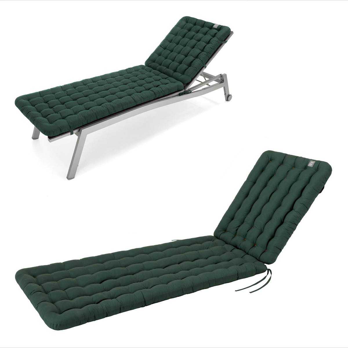 Coussin de Transat | 200x60 cm | Vert mousse - HAVE A SEAT Living - Image 1