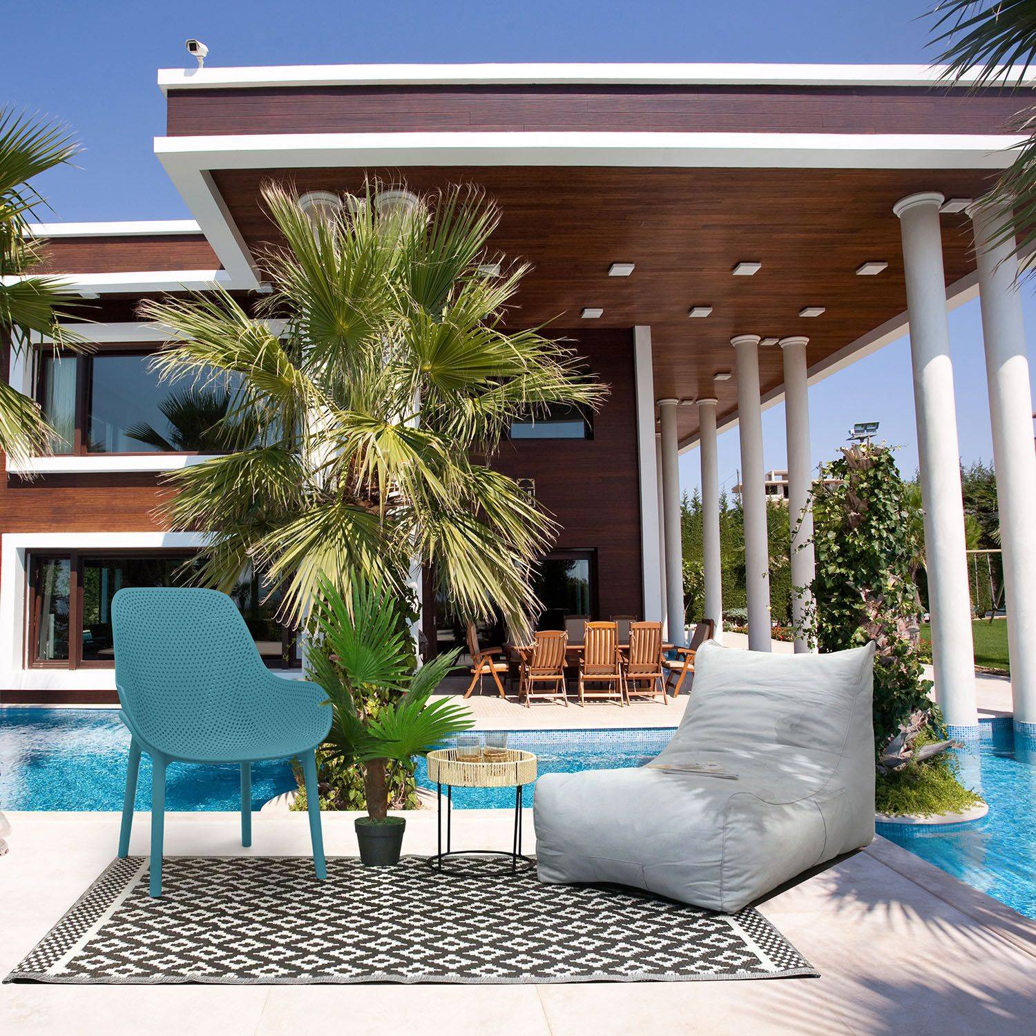 The Home Deco Factory - Fauteuil pour table de jardin design Malibu - The Home Deco Factory - Image 2