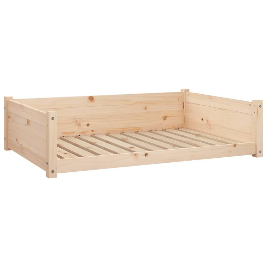 Vidaxl - Lit pour chien 105,5x75,5x28 cm Bois de pin solide vidaXL 821462 - Image 2