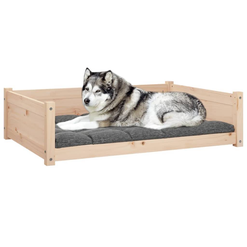 Vidaxl - Lit pour chien 105,5x75,5x28 cm Bois de pin solide vidaXL 821462 - Image 5