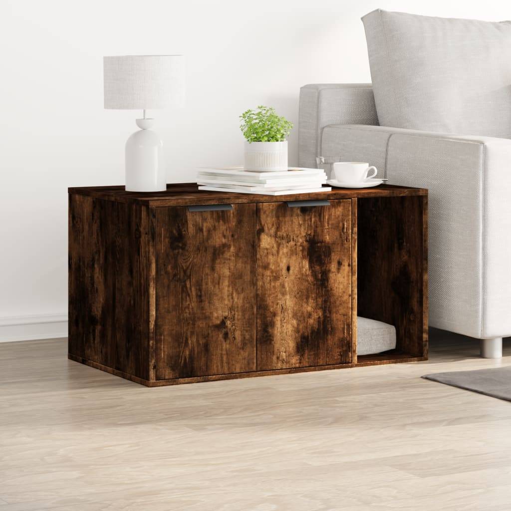 Prolenta Premium - Meuble à litière pour chat bois marron 80 x 50 x 45 cm - Prolenta premium p379.7 - Image 3