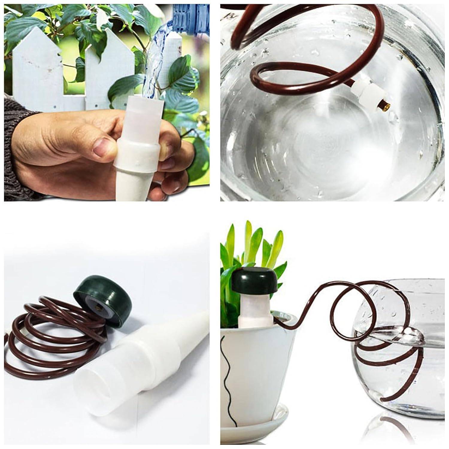 Arrosage automatique，Kit d'irrigation goutte à goutte, dispositif d'arrosage automatique pour l'irrigation des plantes de jardin, 10 pièces-Lytech - Image 6