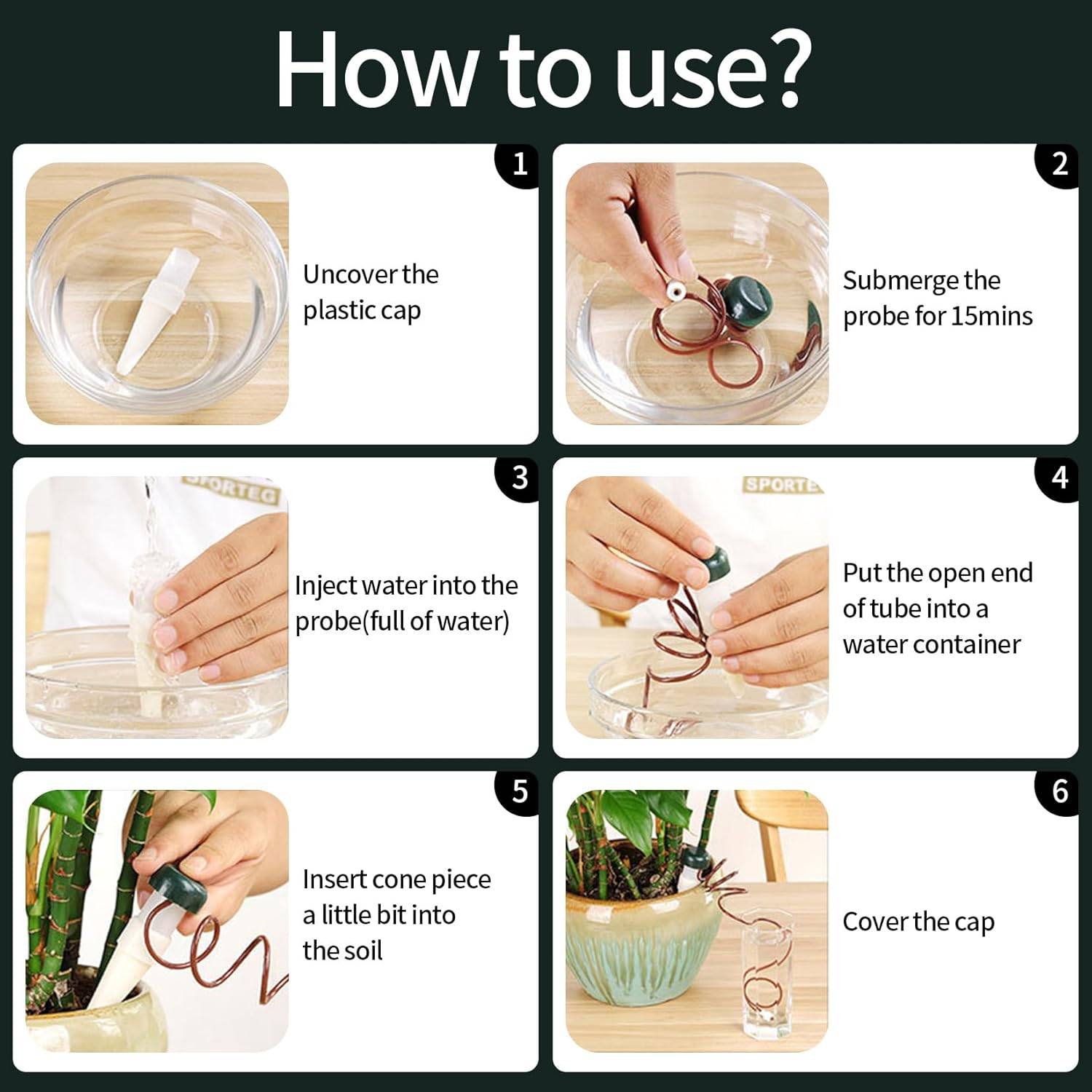 Arrosage automatique,Kit d'irrigation goutte à goutte, dispositif d'arrosage automatique pour l'irrigation des plantes de jardin, 10 pièces-Lytech - Image 4