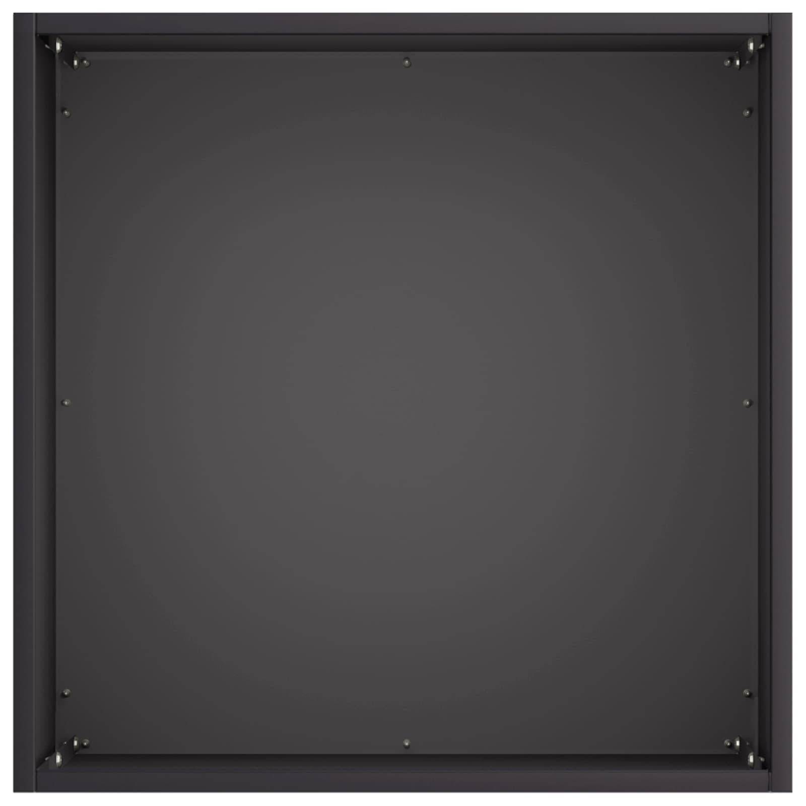 Vidaxl - Cache-pot de jardin 2 pc Noir 20 x 20 x 20 cm vidaXL 8004925 - Image 6