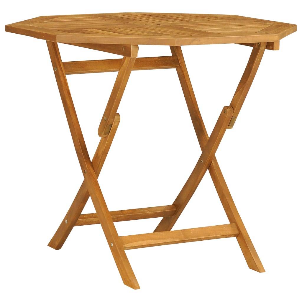 Maison Chic - Ensemble de 5 pcs table de jardin avec chaises - mobilier de jardin Bois de teck massif-JU2785 - Image 3