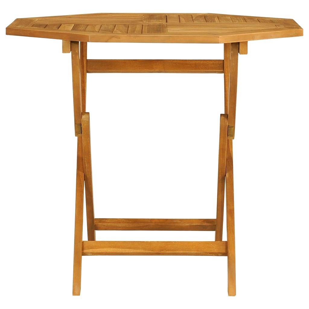 Maison Chic - Ensemble de 5 pcs table de jardin avec chaises - mobilier de jardin Bois de teck massif-JU2785 - Image 4