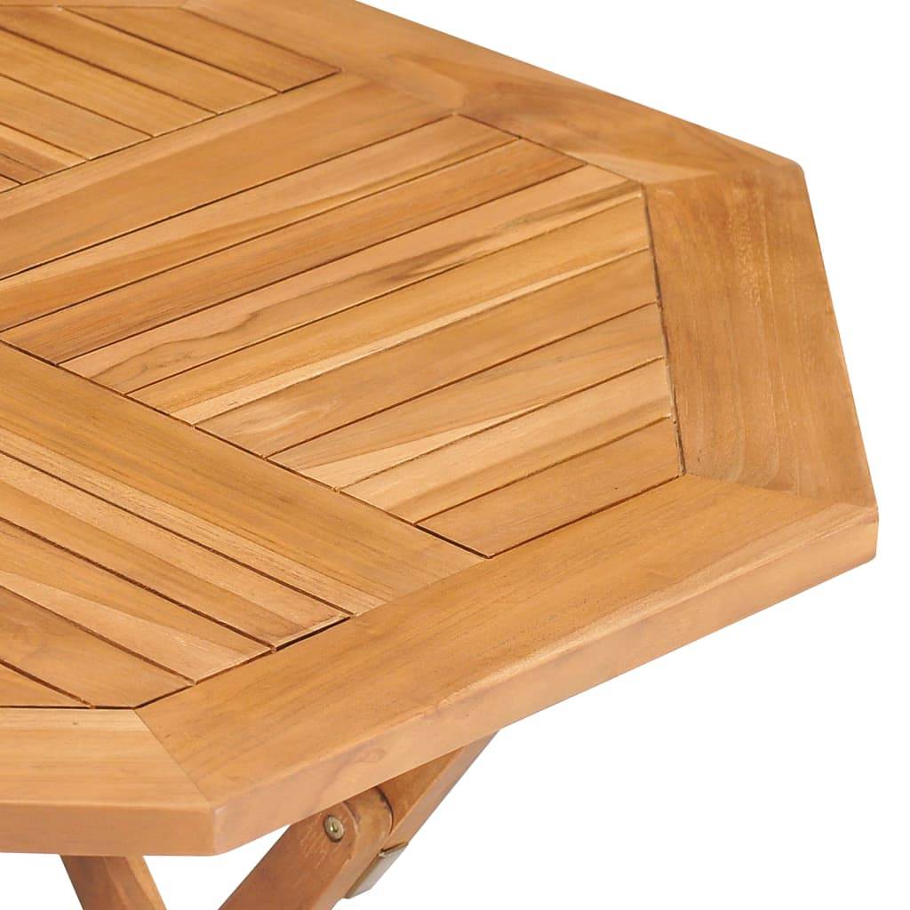 Maison Chic - Ensemble de 5 pcs table de jardin avec chaises - mobilier de jardin Bois de teck massif-JU2785 - Image 6