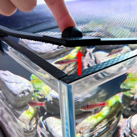 IntiMeg - Filet magnétique anti-saut pour aquarium IntiMeg - Image 2