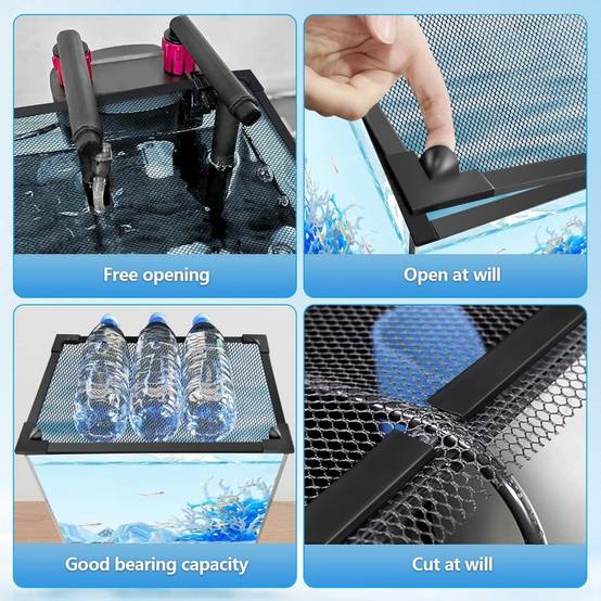 IntiMeg - Filet magnétique anti-saut pour aquarium IntiMeg - Image 6