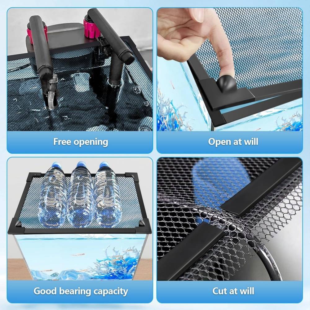 IntiMeg - Filet magnétique anti-saut pour aquarium IntiMeg - Image 6