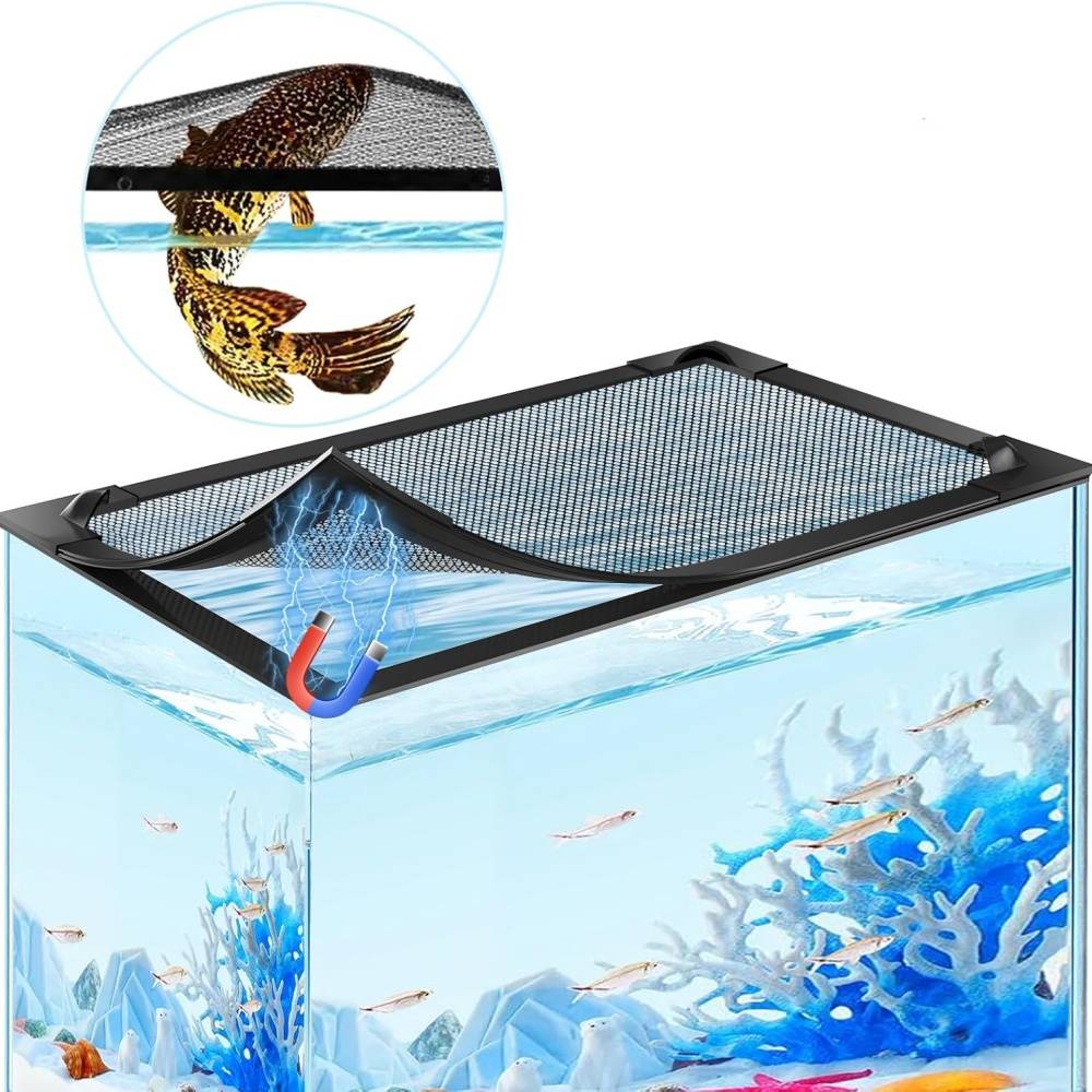 IntiMeg - Filet magnétique anti-saut pour aquarium IntiMeg - Image 3
