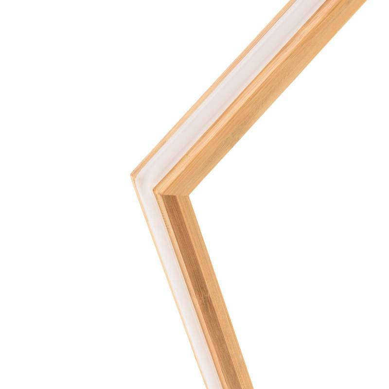 Lotti - étoile lumineuse Ø55cm néon blanc chaud en Bois Naturel Clair Lotti - Image 3