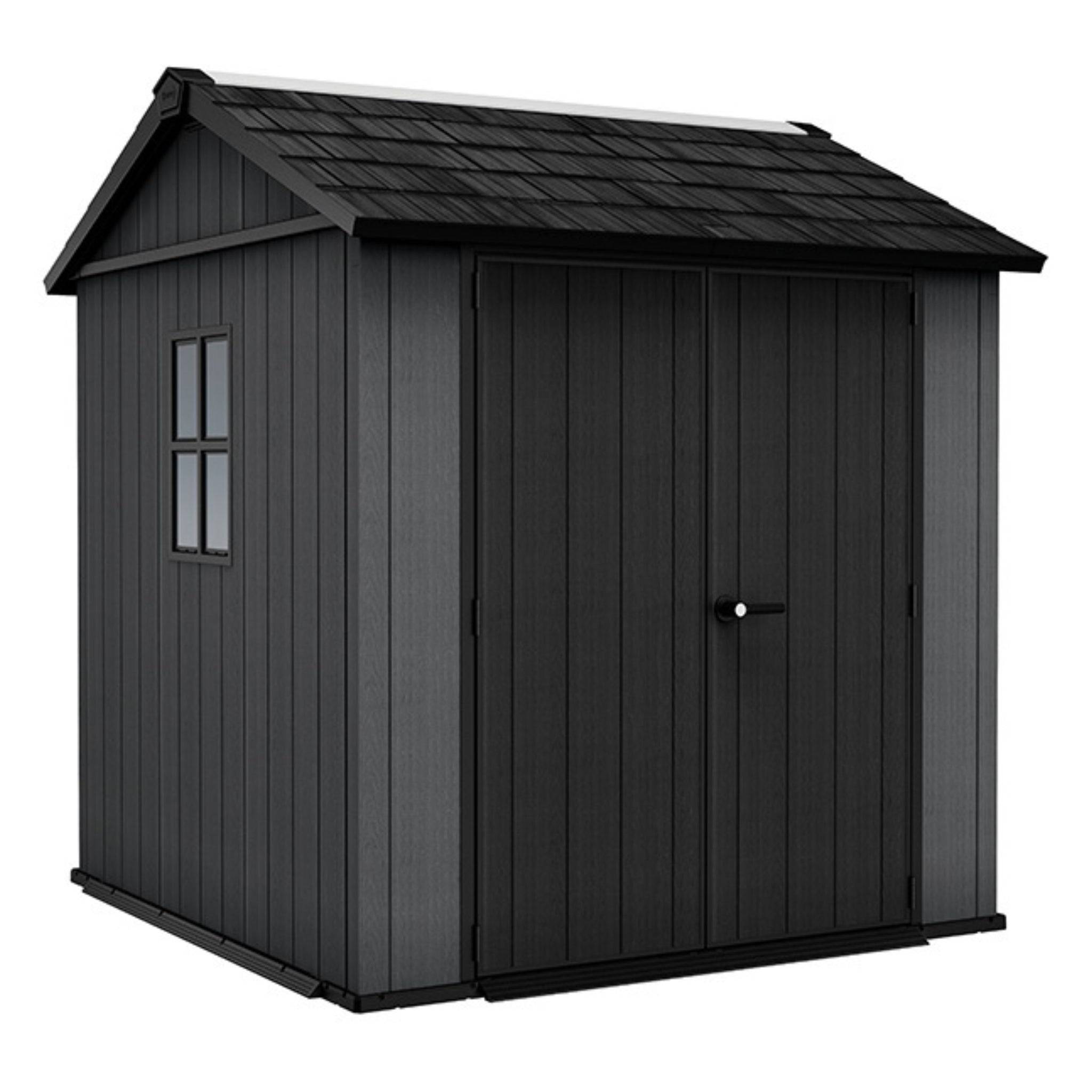 Keter - Abri de jardin en résine 5,13 m² Keter NEWTON PLUS 7x7,5 Gris - Image 2