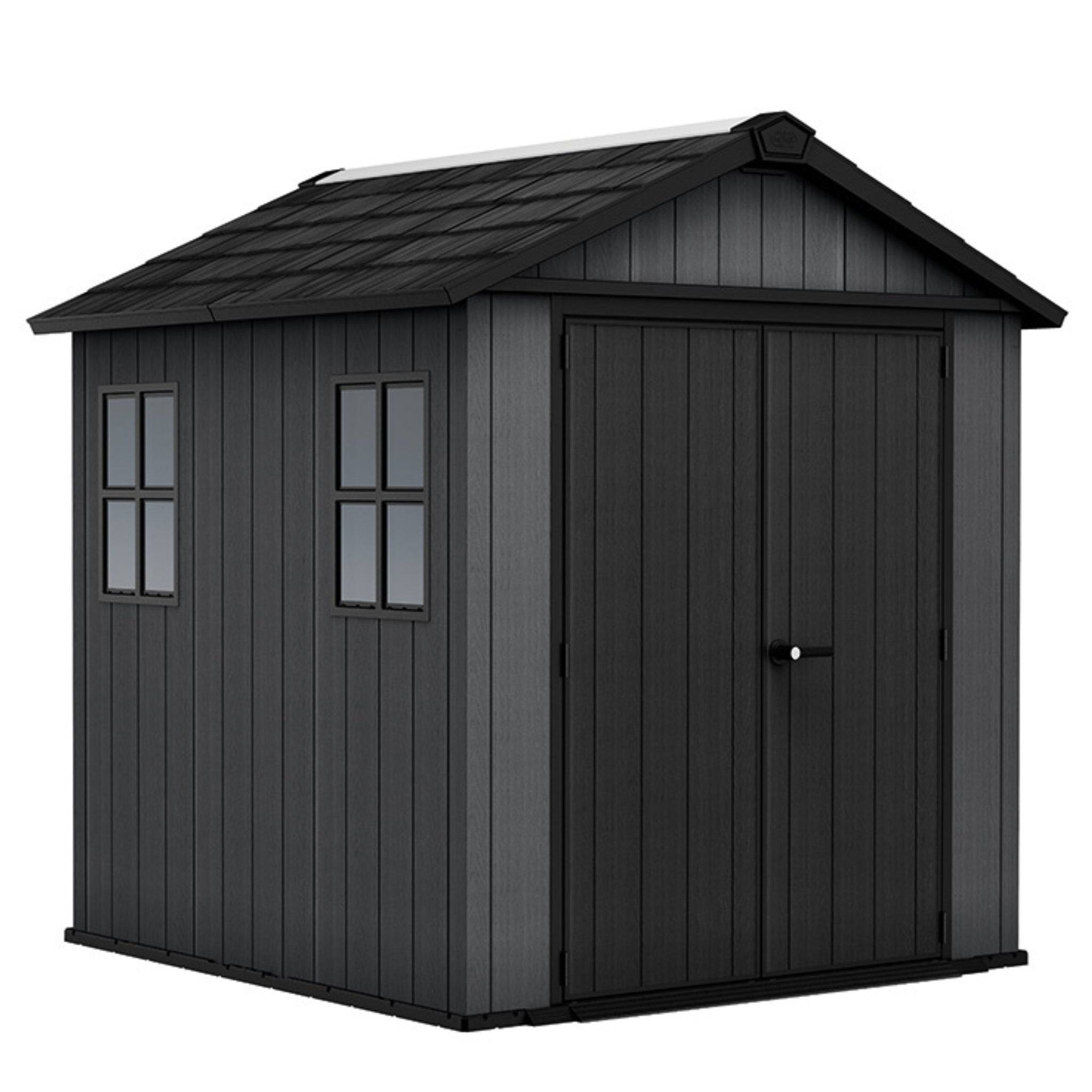 Keter - Abri de jardin en résine 5,13 m² Keter NEWTON PLUS 7x7,5 Gris - Image 1