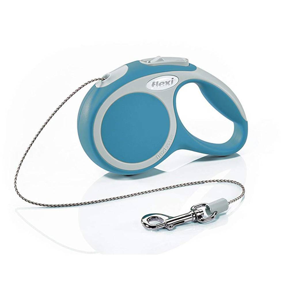Flexi - FLEXI - Laisse flexi vario  cordon de 3 m  turquoise pour chien Max 8 kg - Image 1
