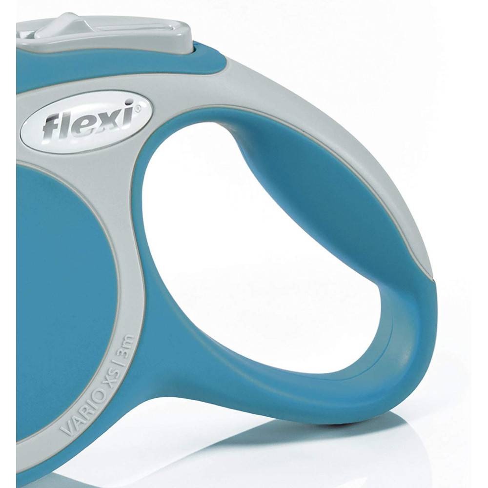 Flexi - FLEXI - Laisse flexi vario  cordon de 3 m  turquoise pour chien Max 8 kg - Image 2