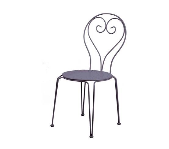 Ozalide - Ensemble table et chaises de jardin 4 places Anthracite CASABLANCA - Image 4