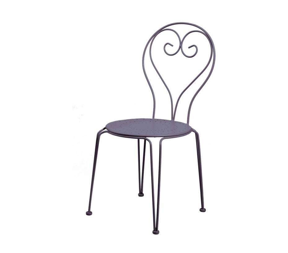 Ozalide - Ensemble table et chaises de jardin  4 places  Anthracite  CASABLANCA - Image 4