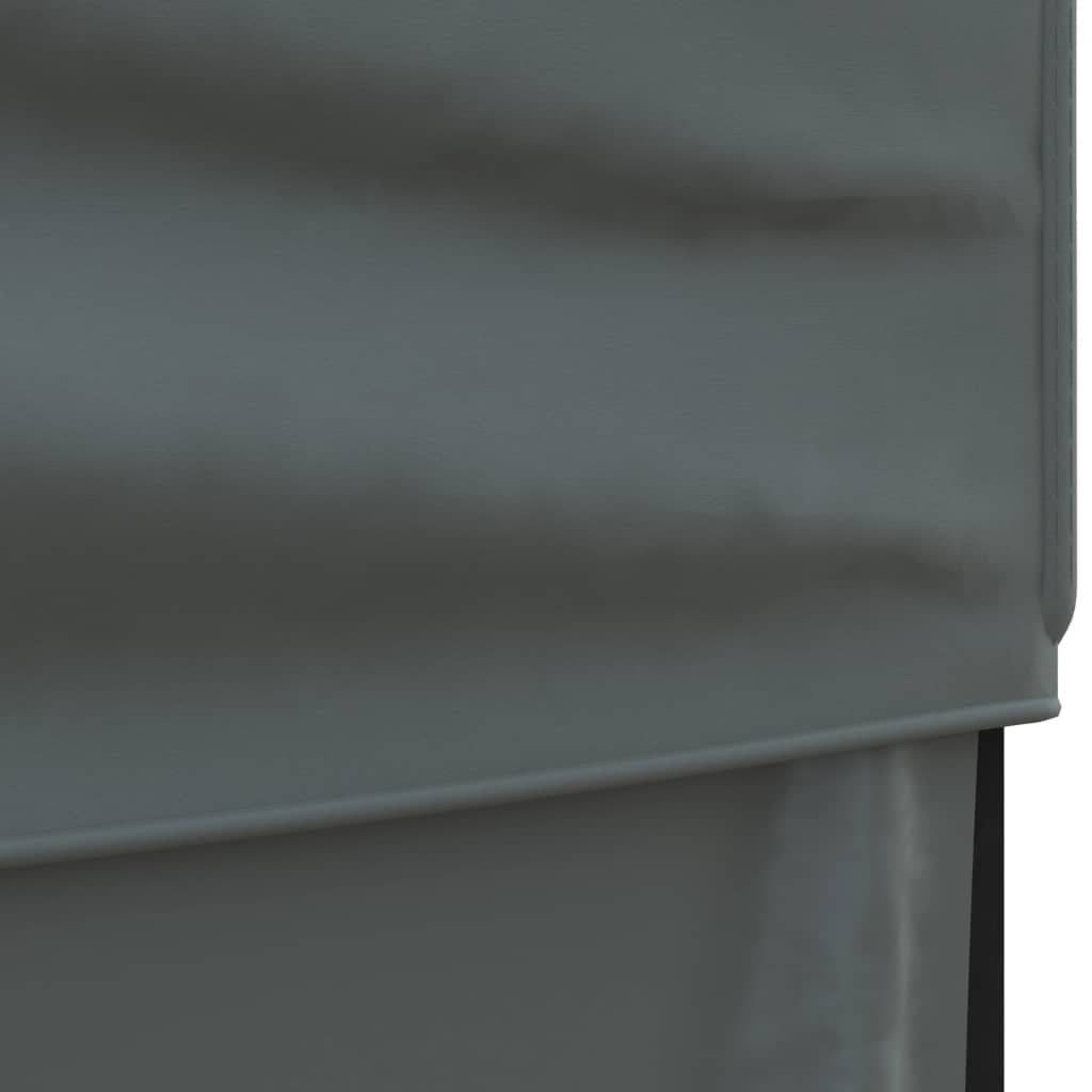 Tente de réception pliable avec parois Oxford Anthracite 2 x 2 x 2,54 m - PANGIVO - Image 6