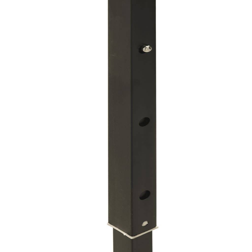 Tente de réception pliable avec parois Oxford Anthracite 2 x 2 x 2,54 m - PANGIVO - Image 7