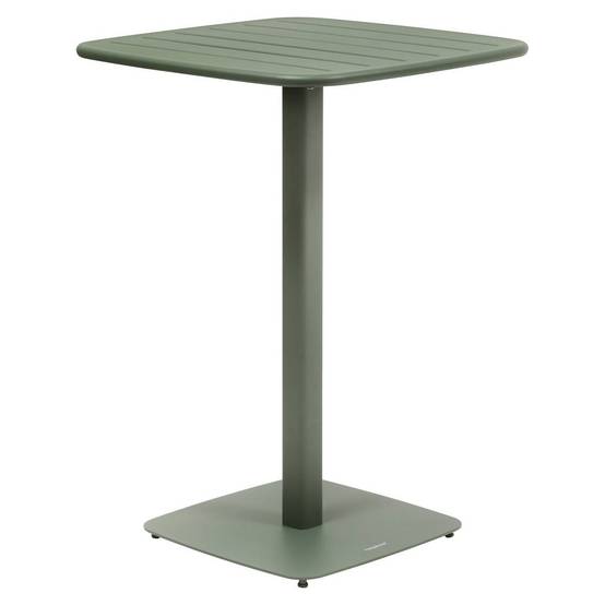 Hesperide - Table haute de jardin 2 places Alegoria 70x70cm vert laurier Hespéride - Image 2