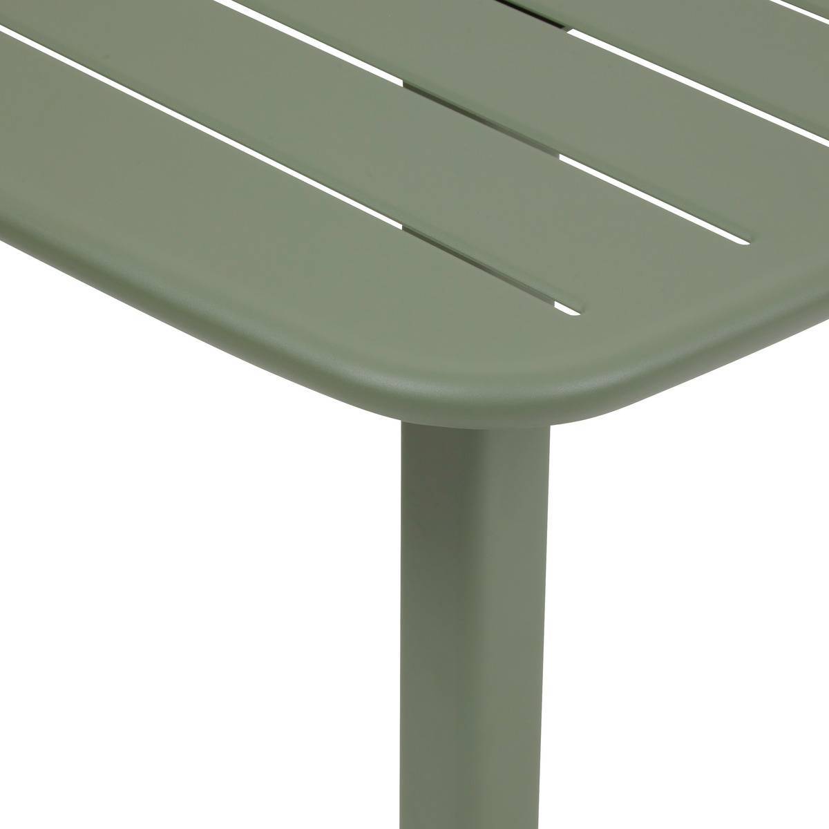Hesperide - Table haute de jardin 2 places Alegoria 70x70cm vert laurier Hespéride - Image 5