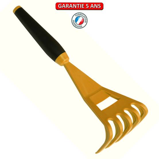 Outils Perrin - Rateau polyamide - Jaune miel Outils Perrin - Image 2