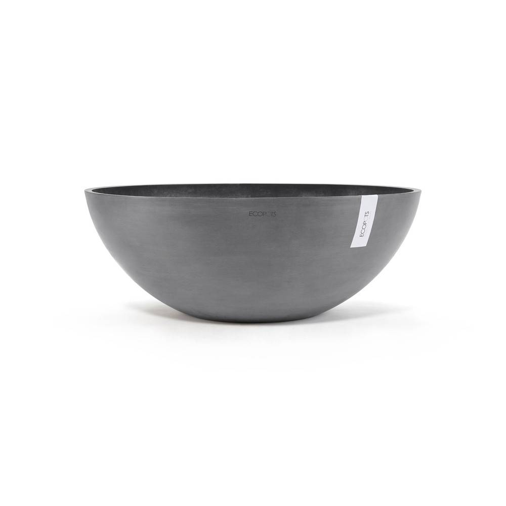 Ecopots - Pot Rond Vienna 70 Gris - Ø 70 x H. 25,2 cm - 61,7 L ECOPOTS - Image 2