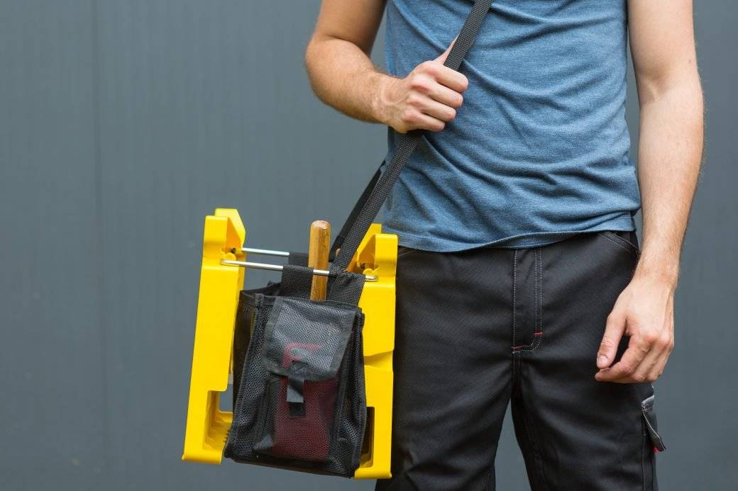Tablette porte-outils TOOLS'UP pour échafaudage - CENTAURE - Image 2