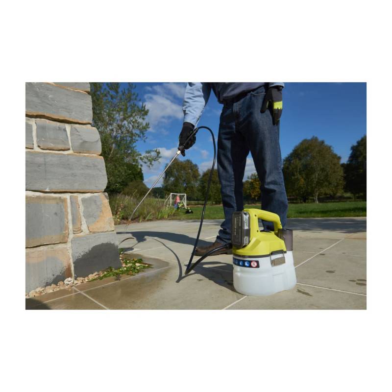 Ryobi - Pack RYOBI pulvérisateur 18V One+ 3,5L OWS1880 - 1 batterie 4.0Ah - 1 chargeur rapide 2.0Ah RC18120-140X - Image 3