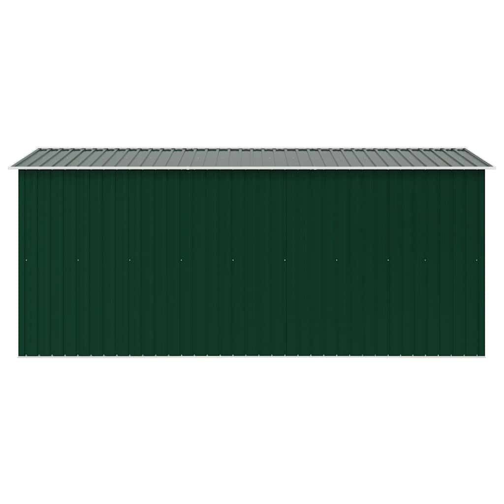 Vidaxl - Abri de jardin 257x392x181 cm Métal Vert vidaXL 143344 - Image 7