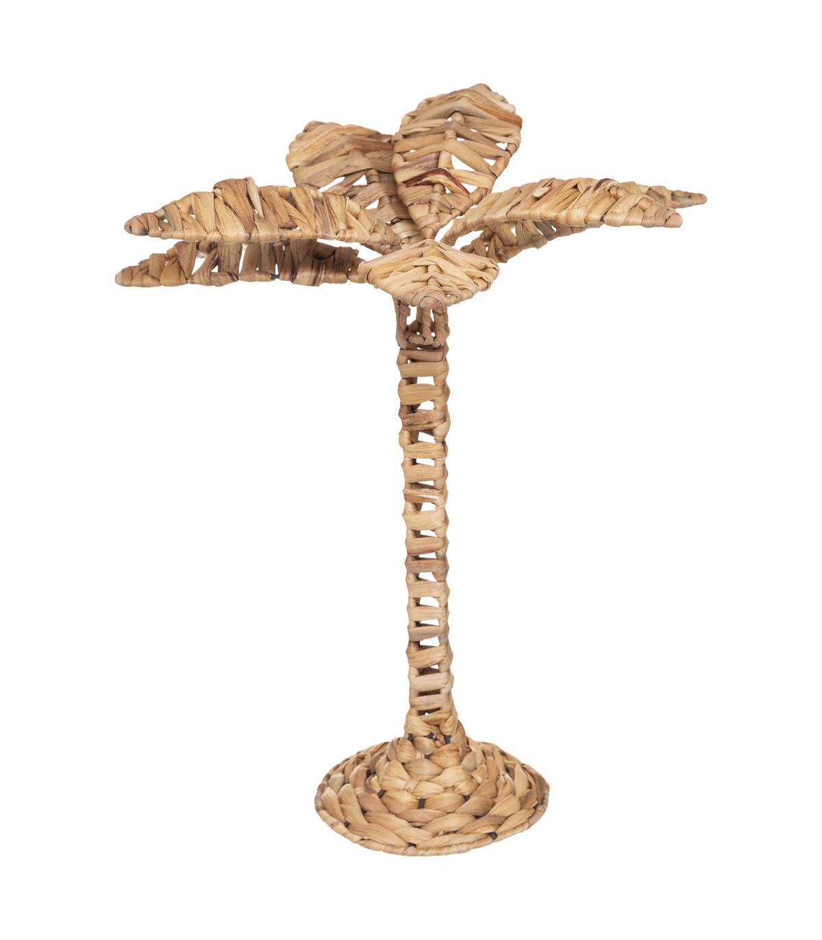 Objet déco Palmier en osier H 42 cm - Image 1