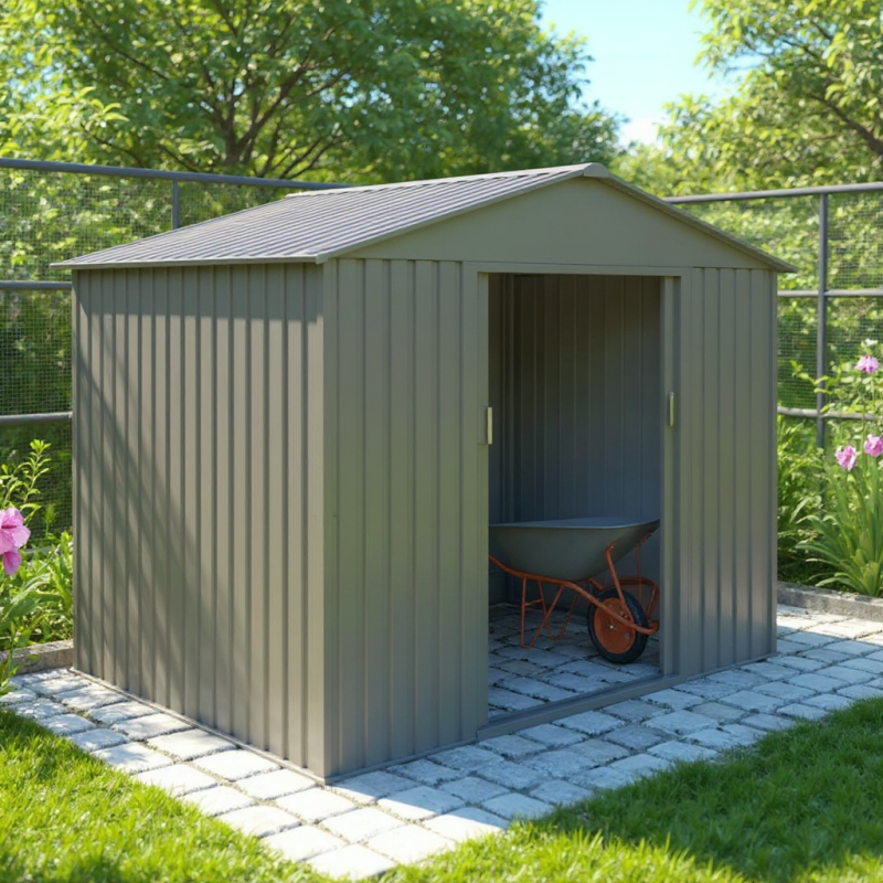 Autre - Abri de jardin en métal - MJ - 4,8 m² - anthracite - Image 1