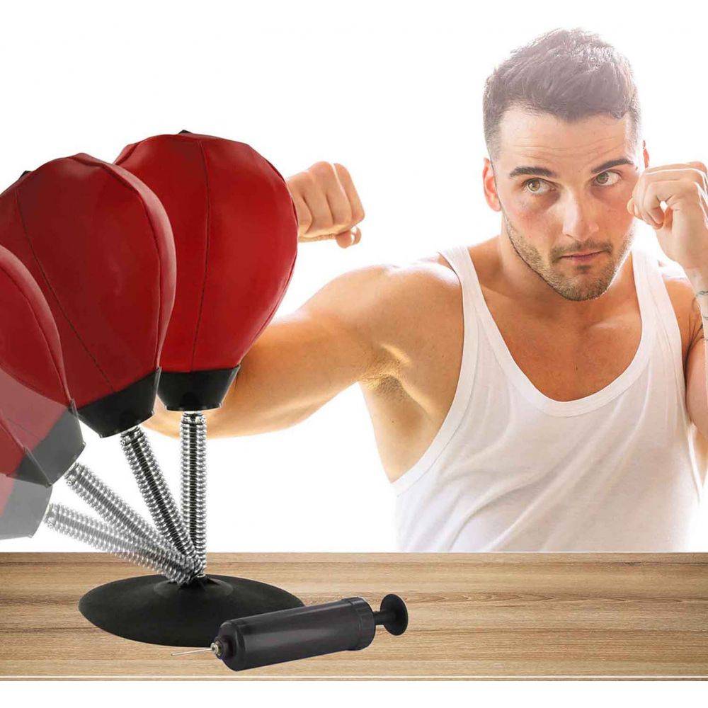 Mister Gadget - Punching ball de table avec ventouse - Image 2