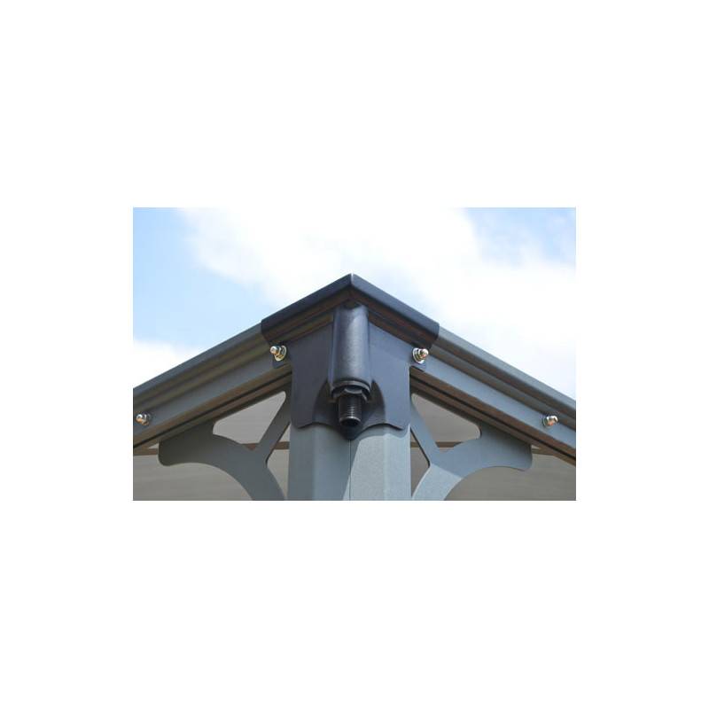 Châlet-Jardin - Tonnelle aluminium et polycarbonate 9 m2 Chalet & Jardin - Image 3