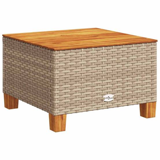 Vidaxl - Salon de jardin avec coussins 5 pcs beige résine tressée vidaXL 3261727 - Image 6