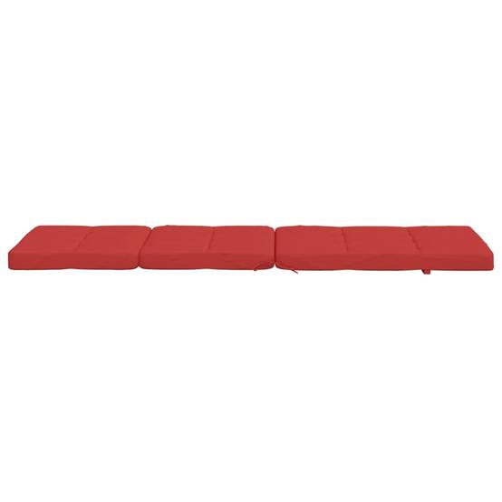 Coussin Bain de soleil | Coussins de chaise longue lot de 2 rouge tissu oxford Maison Chic - Image 8