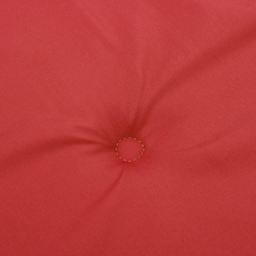 Coussin Bain de soleil | Coussins de chaise longue lot de 2 rouge tissu oxford Maison Chic - Image 9