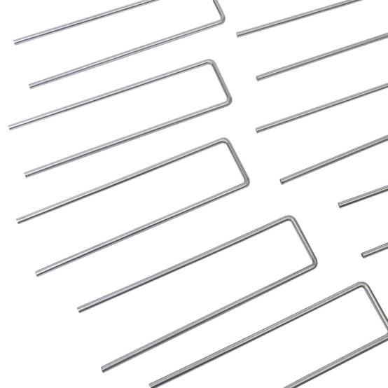 Lot de 40 Agrafes métalliques galvanisée WERKA PRO 15x4cm - Image 3